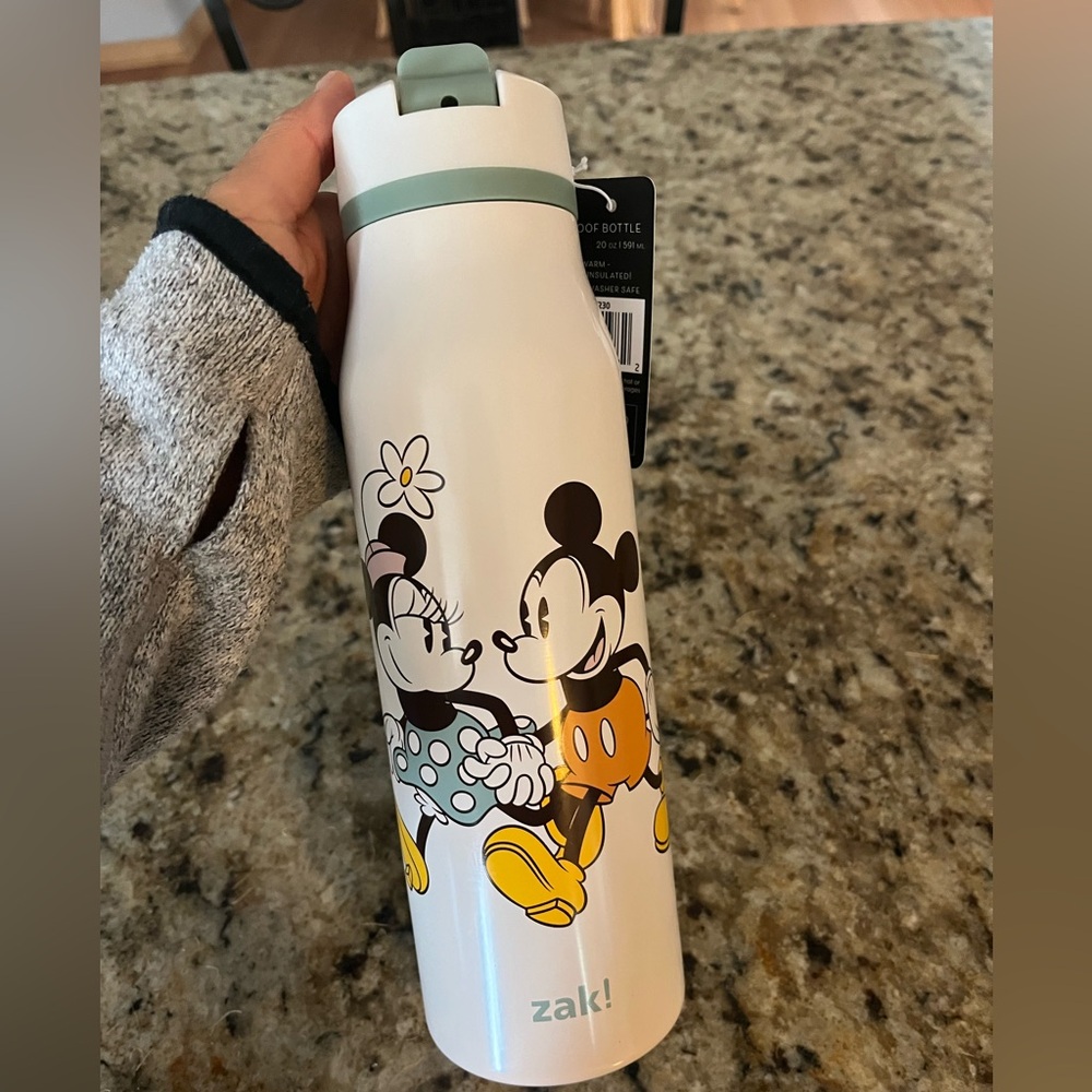 Vintage Mickey and Minnie ZAK water bottle